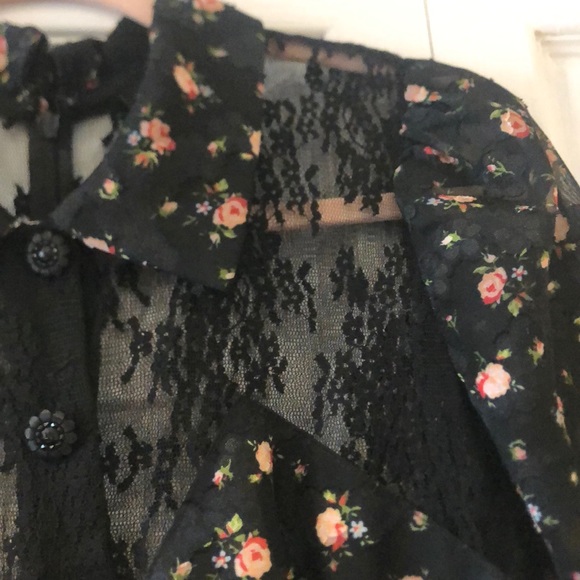 Anna Sui Rosebud Print Dress - Picture 4 of 11